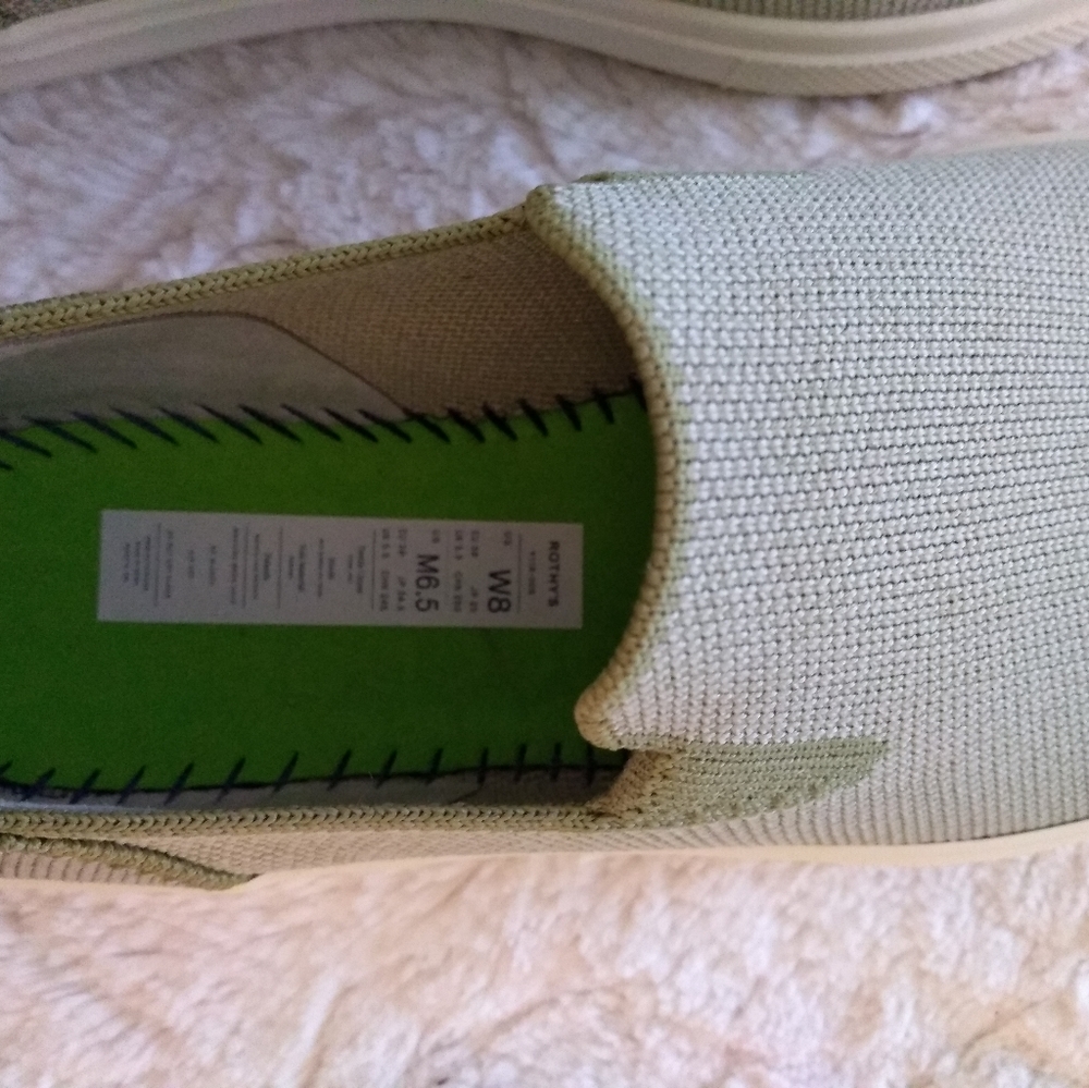 EUC Rothy's olive loafer - Picture 5 of 7